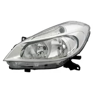 Фара передняя левая Renault Clio III рестайлинг (хром корпус)