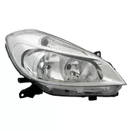 Фара передняя правая Renault Clio III рестайлинг (хром корпус)