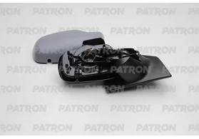 Зеркало боковое наружное правое Renault Clio III дорестайлинг (электрическое, грунтованная крышка, датчик тмпературы)