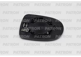 Стекло зеркала бокового наружного левого Renault Clio III рестайлинг (с подогревом)