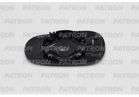 Стекло зеркала бокового Renault Logan I дорестайлинг