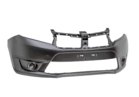 Бампер передний Renault Logan II (без птф) дорестайлинг Polcar
