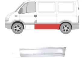 Панель кузова левая Renault Master II (короткая база)