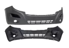 Бампер передний Renault Master III (под птф) Polcar