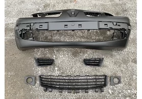 Бампер передний Renault Megane II рестайлинг (в сборе)