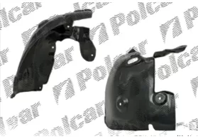 Подкрылок передний левый (передняя часть) Renault Megane III Polcar