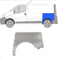 Арка задняя левая Renault Trafic II (короткая база) Polcar