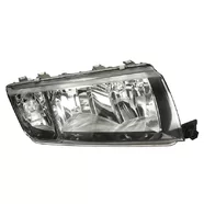 Фара передняя правая Skoda Fabia I (чёрная рамка) TYC