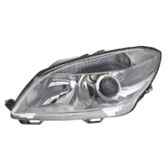 Фара передняя левая Skoda Roomster 5J рестайлинг (линзованная) DEPO