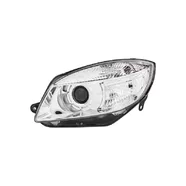 Фара передняя левая Skoda Roomster 5J дорестайлинг (линзованная)