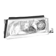 Фара передняя левая (с птф, прозрачное стекло) Skoda Octavia Tour рестайлинг 