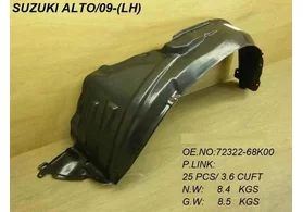 Подкрылок передний левый Suzuki Alto HA25