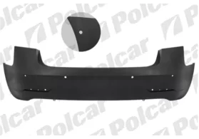 Бампер задний Tesla Model 3 (под парткроники)