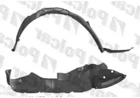 Подкрылок передний правый Toyota Auris E150 дорестайлинг Polcar