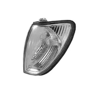 Указатель поворота передний левый Toyota Land Cruiser J100 дорестайлинг (белый)