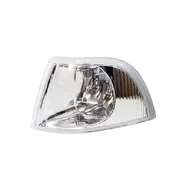 Указатель поворота передний левый Volvo S40 I рестайлинг (хром)