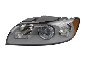 Фара передняя левая Volvo S40 II дорестайлинг (серый корпус)