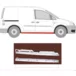 Порог правый Volkswagen Caddy III (с сдвижной дверью) короткая база
