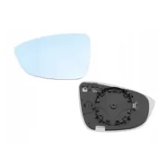 Стекло зеркала бокового левого Volkswagen Passat CC (синее стекло)