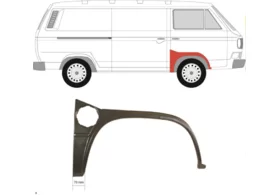 Арка передняя правая Volkswagen Transporter T3