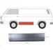 Панель кузова боковая левая (порог) Volkswagen Transporter T3