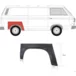Арка задняя правая Volkswagen Transporter T3
