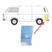 Арка задняя левая (задняя часть) Volkswagen Transporter T3