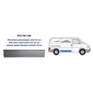 Ремкомплект сдвижной правой двери Volkswagen Transporter T4 (наружная часть) 24 см. POTRYKUS