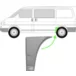 Ремкомплект крыла заднего левого Volkswagen Transporter T4 (короткая база) нижняя часть Polcar
