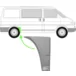 Ремкомплект крыла заднего правого Volkswagen Transporter T4 (короткая база) нижняя часть Polcar