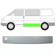 Панель кузова боковая левая Volkswagen Transporter T4 (Polcar) 22 см.