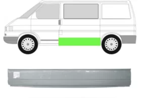 Панель кузова боковая левая Volkswagen Transporter T4 (Polcar) 22 см.