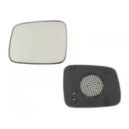 Стекло зеркала боковое левое Volkswagen Transporter T4 (с подогревом) Polcar