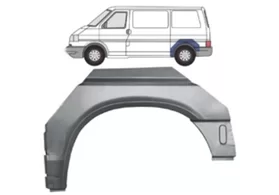 Арка задняя левая Volkswagen Transporter T4 (короткая база) Polcar