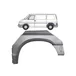 Арка задняя левая Volkswagen Transporter T4 (короткая база) Polcar