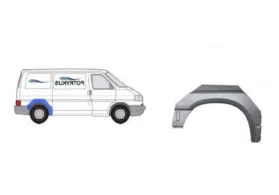 Арка задняя правая Volkswagen Transporter T4 (короткая база) POTRYKUS