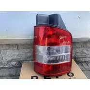 Фонарь задний левый (под распашные двери) красно-белый Volkswagen Transporter T5 дорестайлинг