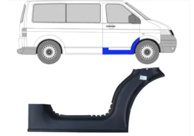 Арка с порогом под переднюю правую дверь Volkswagen Transporter T5