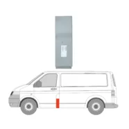 Ремкомплект центральной стойки левой Volkswagen Transporter T5 
