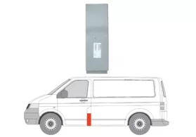 Ремкомплект центральной стойки левой Volkswagen Transporter T5 