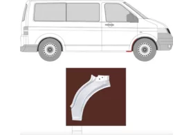 Арка передняя правая Volkswagen Transporter T5 