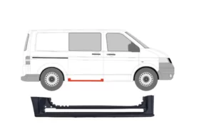 Порог правый под сдвижную дверь Volkswagen Transporter T5 (с вырезом)
