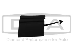 Заглушка буксировочного крюка в бампер передний правая Volkswagen Touareg I дорестайлинг